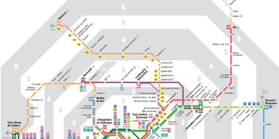 巴塞罗那传输地图