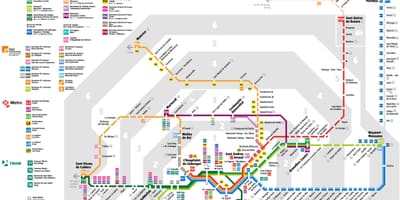 Rodalies地图